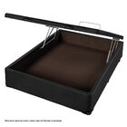 Conjunto Box Baú Casal Molas Ensacadas Americanflex Duo Black