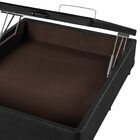 Conjunto Box Baú Casal Molas Ensacadas Americanflex Duo Black