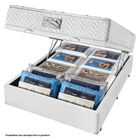 Conjunto Box Baú Casal Molas Tripower Americanflex Bio Bambu