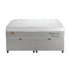 Conjunto Box Baú Queen 158x198 Sono Design Com Massageador, V