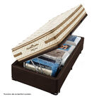 Conjunto Box Baú Solteiro Espuma D33 Americanflex Clinoflex B