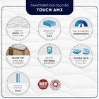 Conjunto Box Casal Espuma D33 Americanflex Touch Amx 138x188x