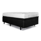 Conjunto: Box Com Baú + Colchão Herval Troya Molas Bonnel Cas