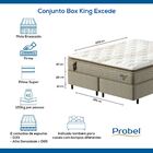 Conjunto Box King Mola Ensacada Probel Excede Premium (193x20