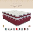 Conjunto Box King Size Agility Confort - 193 x 203 x 70