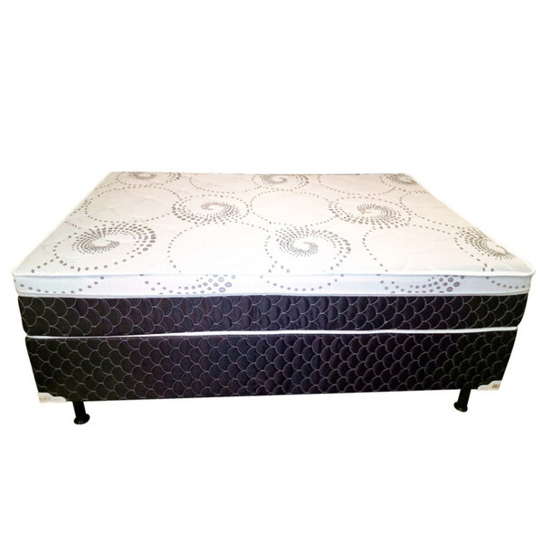 Conjunto Box Paris Casal 138x188cm Molas Ensacadas Topazio