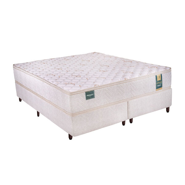Conjunto Box Queen Espuma D45 Minaspuma Celebrate Ii 158x198x