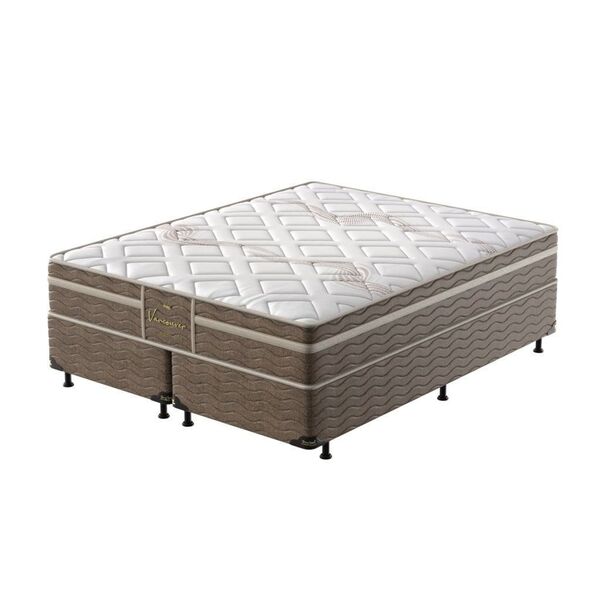 Conjunto Box Queen Mola Ensacada Probel Vancouver (158x198x54