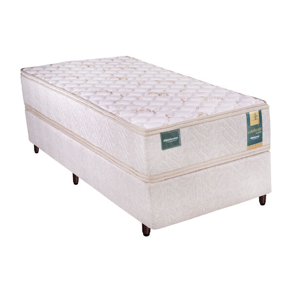 Conjunto Box Solteiro Espuma D45 Minaspuma Celebrate Ii 100x2