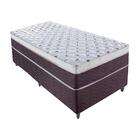 Conjunto Box Solteiro Montreal Premium Molas 88x188cm