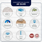 Conjunto Box Super King Espuma D33 Americanflex Ax Olive 193x