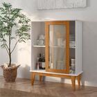 Conjunto Buffet E Armário Leverkusen Branco Nature