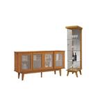 Conjunto Buffet E Cristaleira Ibiza