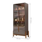 Conjunto Buffet E Cristaleira Jayce