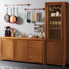 Conjunto Buffet E Cristaleira Madeira Maciça Primavera Cabeca