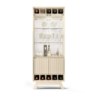 Conjunto Buffet E Cristaleira Noc Creme