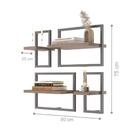 Conjunto Buffet E Gaveteiro Com Nicho Affara