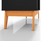 Conjunto Buffet E Rack Para Tv 50 Polegadas Ripado 136cm