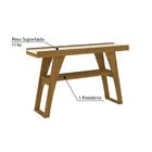 Conjunto Buffet Quartzo E Aparador Menphis Nature Marrom