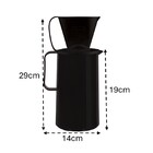 Conjunto Bule Haus Mor 500 Ml - Preto