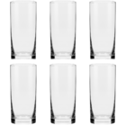 Conjunto C/06 Copos De Cristal 300ml - Flat Classic - Alumina