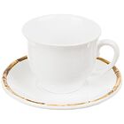 Conjunto C/6 Xícaras E Pires De Chá Bambu - Scalla