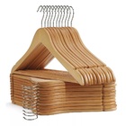 Conjunto C/ 10 Cabides De Alta Qualidade Madeira Resistente