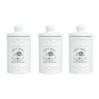 Conjunto C/ 3 Potes 150ml Sweet Home-bon Gourmet - Branco