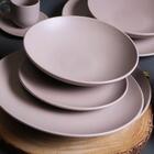 Conjunto C/ 6 Bowl Coup Stoneware Mahogany 540 Ml