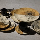 Conjunto C/ 6 Pratos De Sobremesa Coup Soleil  Ø 20 5cm - Por