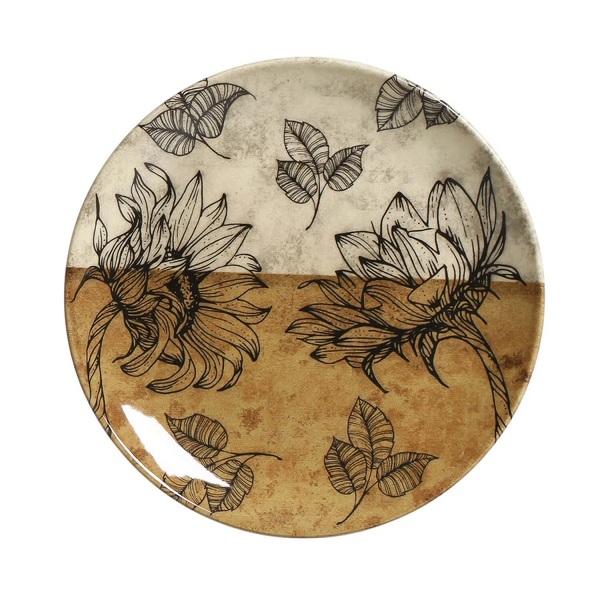 Conjunto C/ 6 Pratos De Sobremesa Coup Soleil  Ø 20 5cm - Por