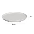 Conjunto C/ 6 Pratos Raso Neo Vit Ø 27cm