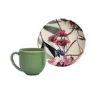 Conjunto C/ 6 Xícaras De Café C/ Pires Coup Vitae 112 Ml