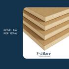 Conjunto C/ Cuba Aqua 76cm Estilare Cnj4006 Nude/carvalho