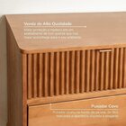 Conjunto Cabeceira Casal Com 2 Mesas De Cabeceira E Cômoda Oi