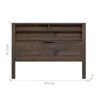 Conjunto Cabeceira Casal E 2 Mesas De Cabeceira Saint Ébano