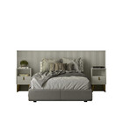 Conjunto Cabeceira Casal Em Ripado Ilhabela Com 2 Mesas De Ca