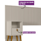 Conjunto Cabeceira Casal Em Ripado Ilhabela Com 2 Mesas De Ca