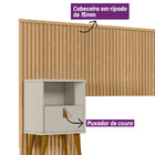 Conjunto Cabeceira Casal Em Ripado Ilhabela Com 2 Mesas De Ca