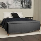 Conjunto Cabeceira E Calçadeira Holanda 1,95 Cm Linho Star Co