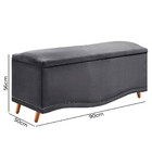 Conjunto Cabeceira E Calçadeira Holanda 90cm Veludo 2.0 Star