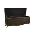 Conjunto Cabeceira E Calçadeira Holanda Casal140 Cm Para Cama