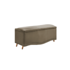 Conjunto Cabeceira E Calçadeira Holanda Casal King Size 195 C