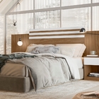 Conjunto Cabeceira E Cômoda Amon Naturale