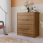 Conjunto Cabeceira E Cômoda Amon Naturale