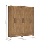 Conjunto Cabeceira E Guarda Roupa Casal Virgina