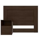 Conjunto Cabeceira E Guarda Roupa Ravenna Ébano