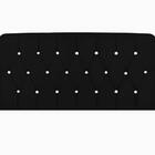 Conjunto Cabeceira E Recamier King Size 195 Cm Corino Preto