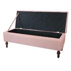 Conjunto Cabeceira E Recamier Solteiro 90 Cm Rosa Claro