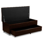 Conjunto Cabeceira Esparta + Calçadeira Munique 195cm Materia